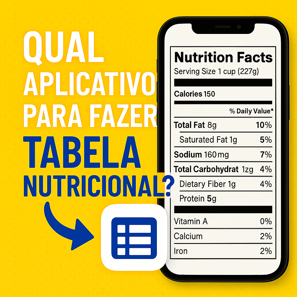 7 Melhores Aplicativos para Tabela Nutricional (ANVISA 2026)