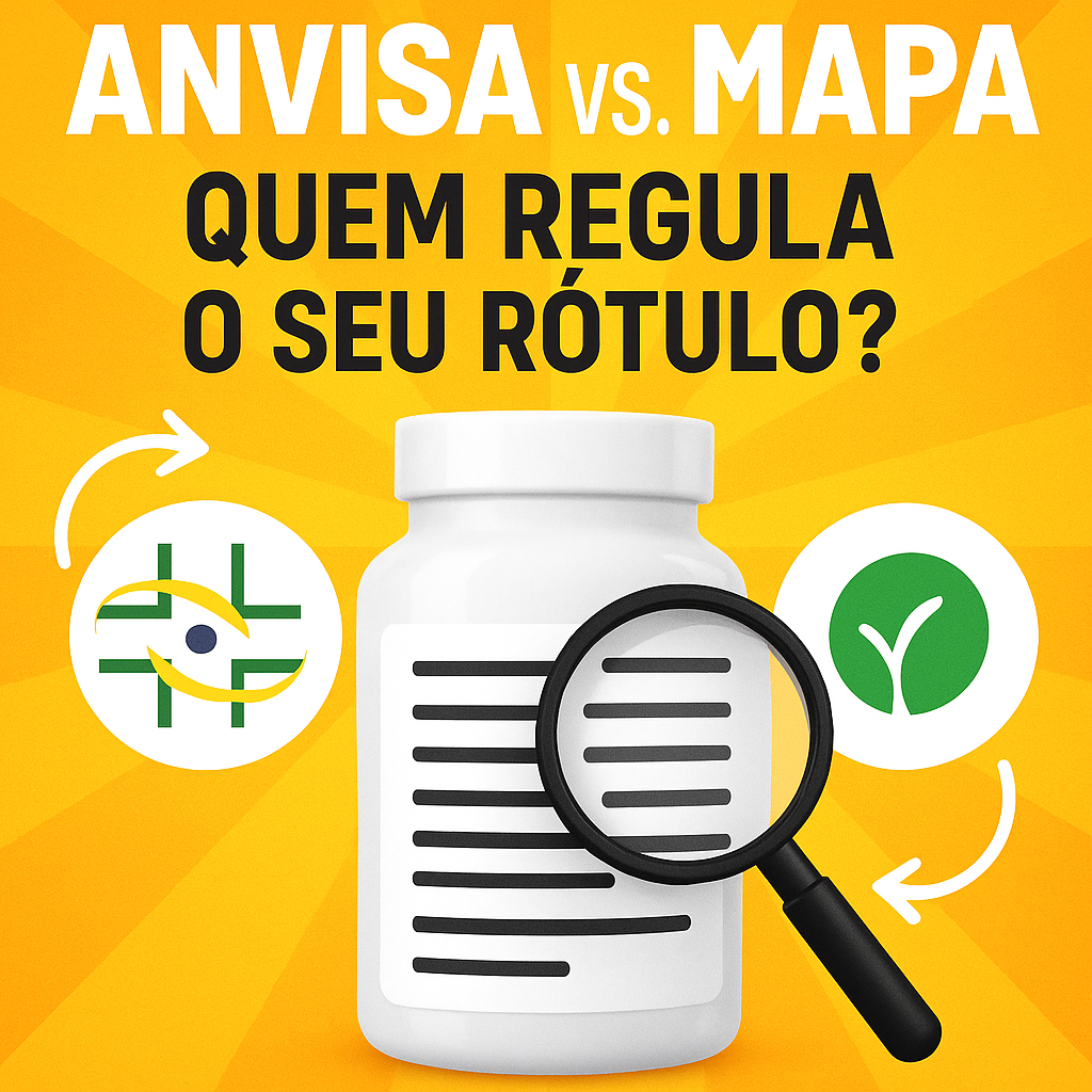 ANVISA vs. MAPA: Quem Regula o Seu Rótulo?